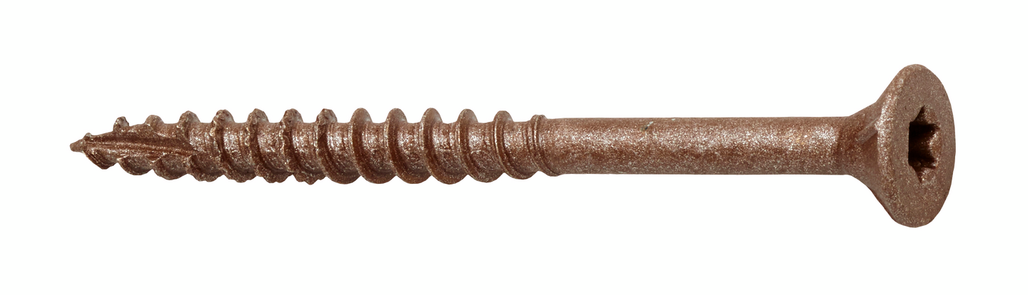 TRALLSKRUV 4,5X55 RF BRUN T20 1000ST PROF