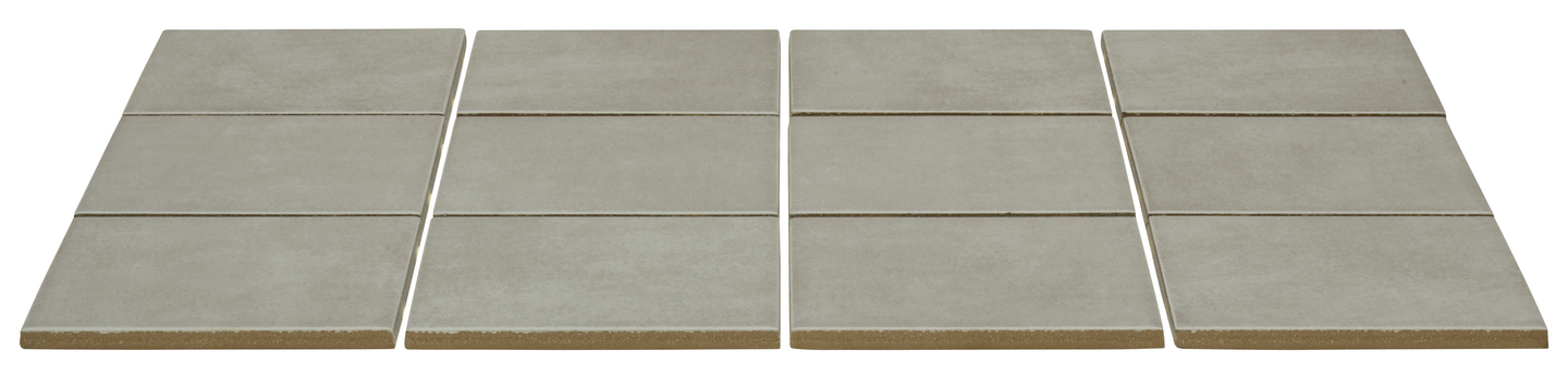 Lattialaatta Cello Salla 10x10 vaaleanharmaa 1,44m²