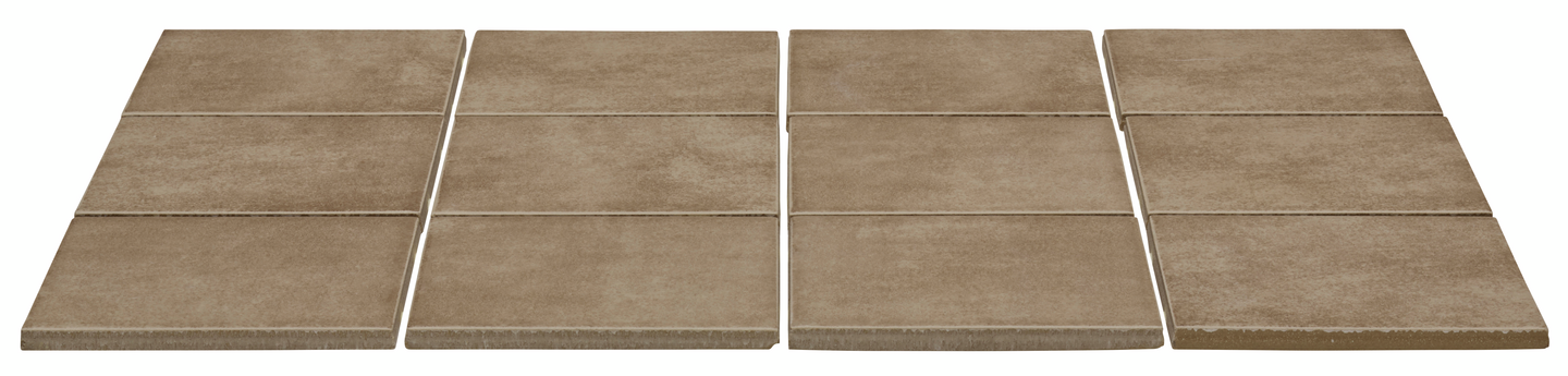 Lattialaatta Cello Salla 10x10 mokka 1,44m²