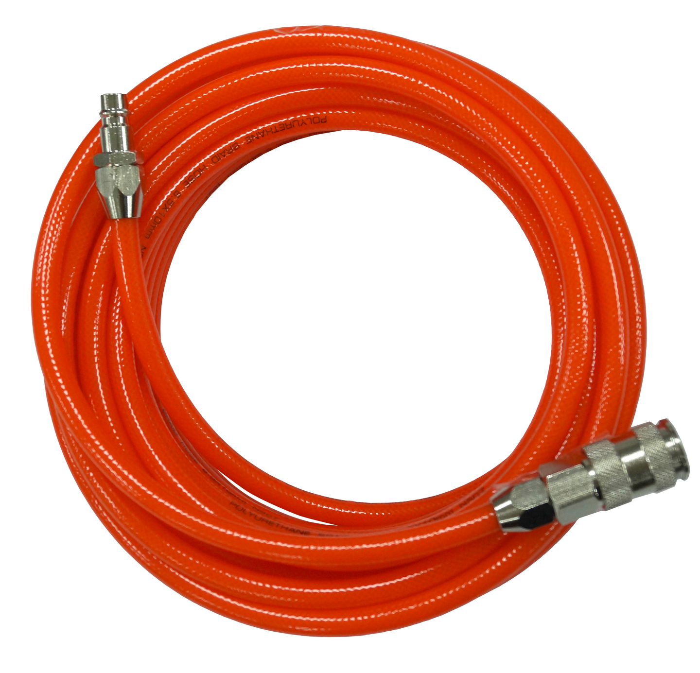 Paineilmaletku PROF 6,5/10mm 10m PU oranssi
