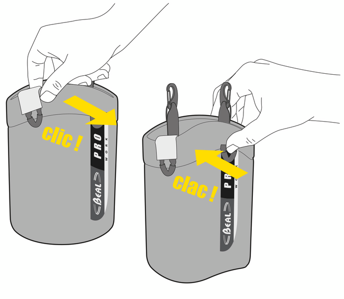 Työkalupussi Beal Long Tool Bucket 5l