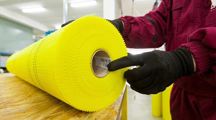 Rappausverkko lasikuitu 1x10m silmä 4mm