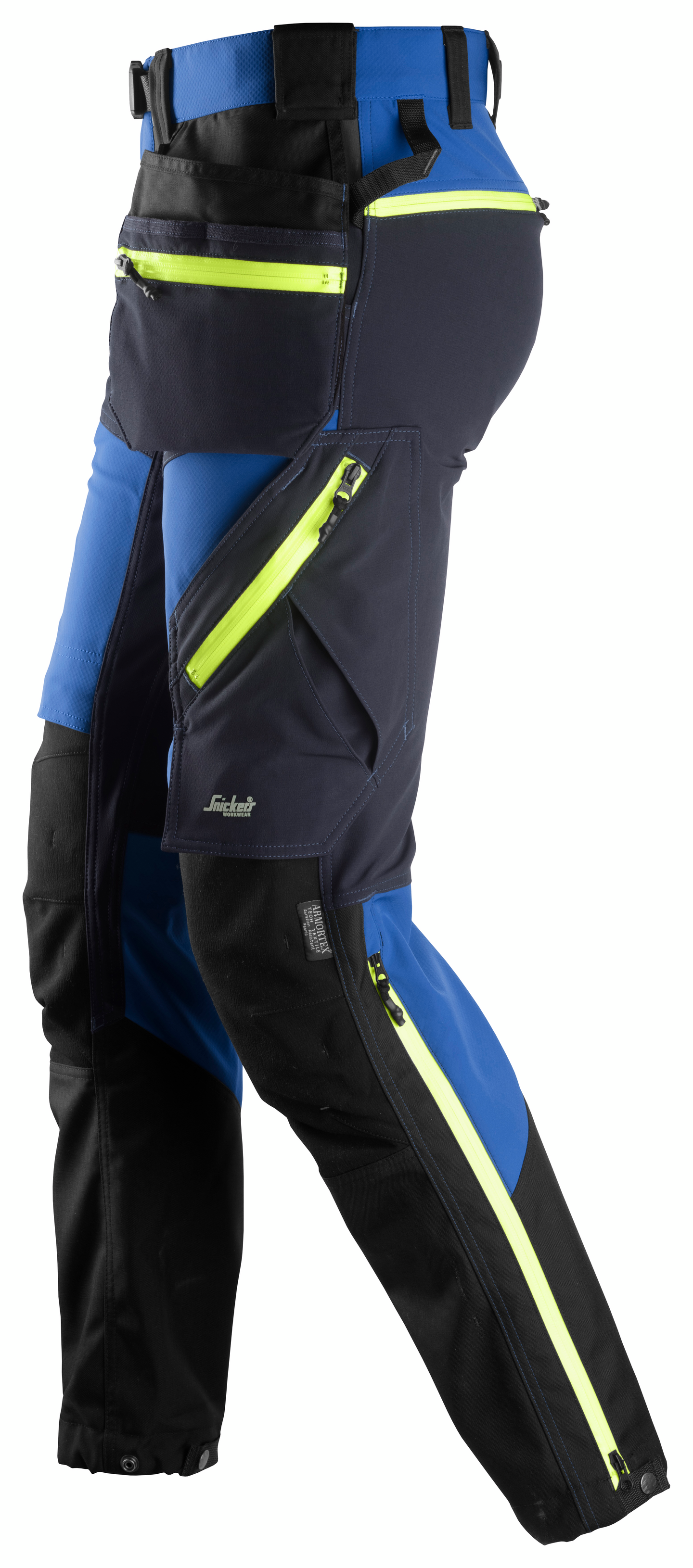 Housut Snickers FlexiWork+ Softshell Stretch riipputaskut 6940-5695