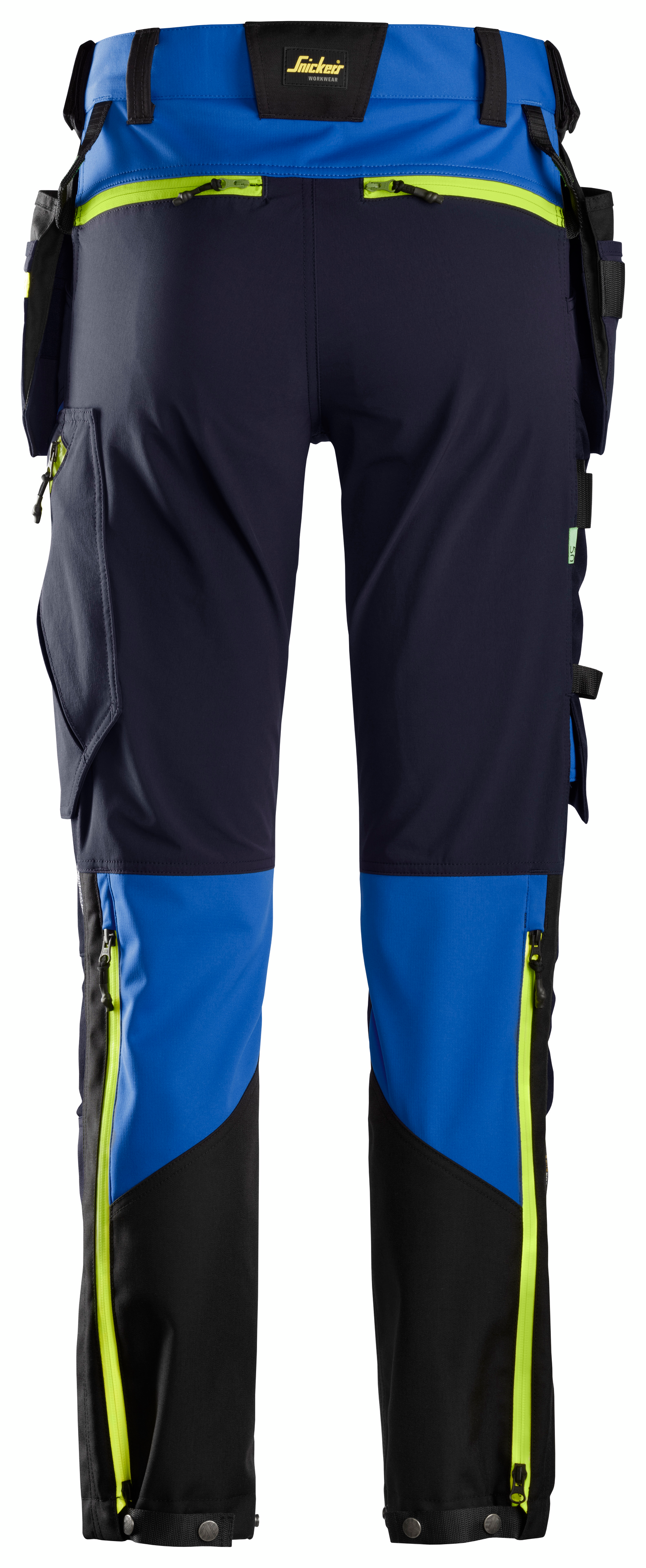 Housut Snickers FlexiWork+ Softshell Stretch riipputaskut 6940-5695