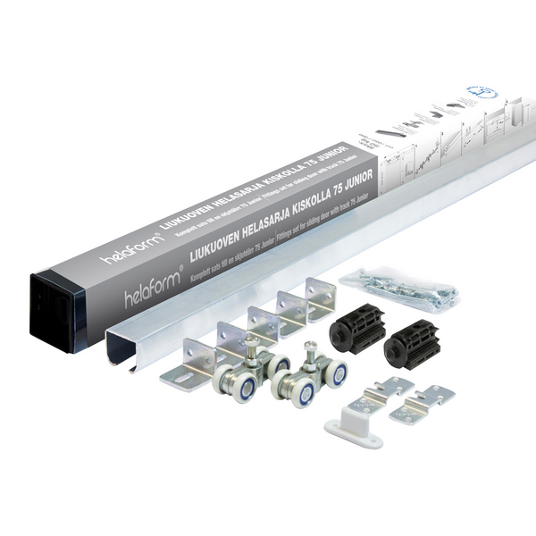 Liukuovikiskosetti Helaform 75 Junior 2000mm maks. 50 kg ovelle