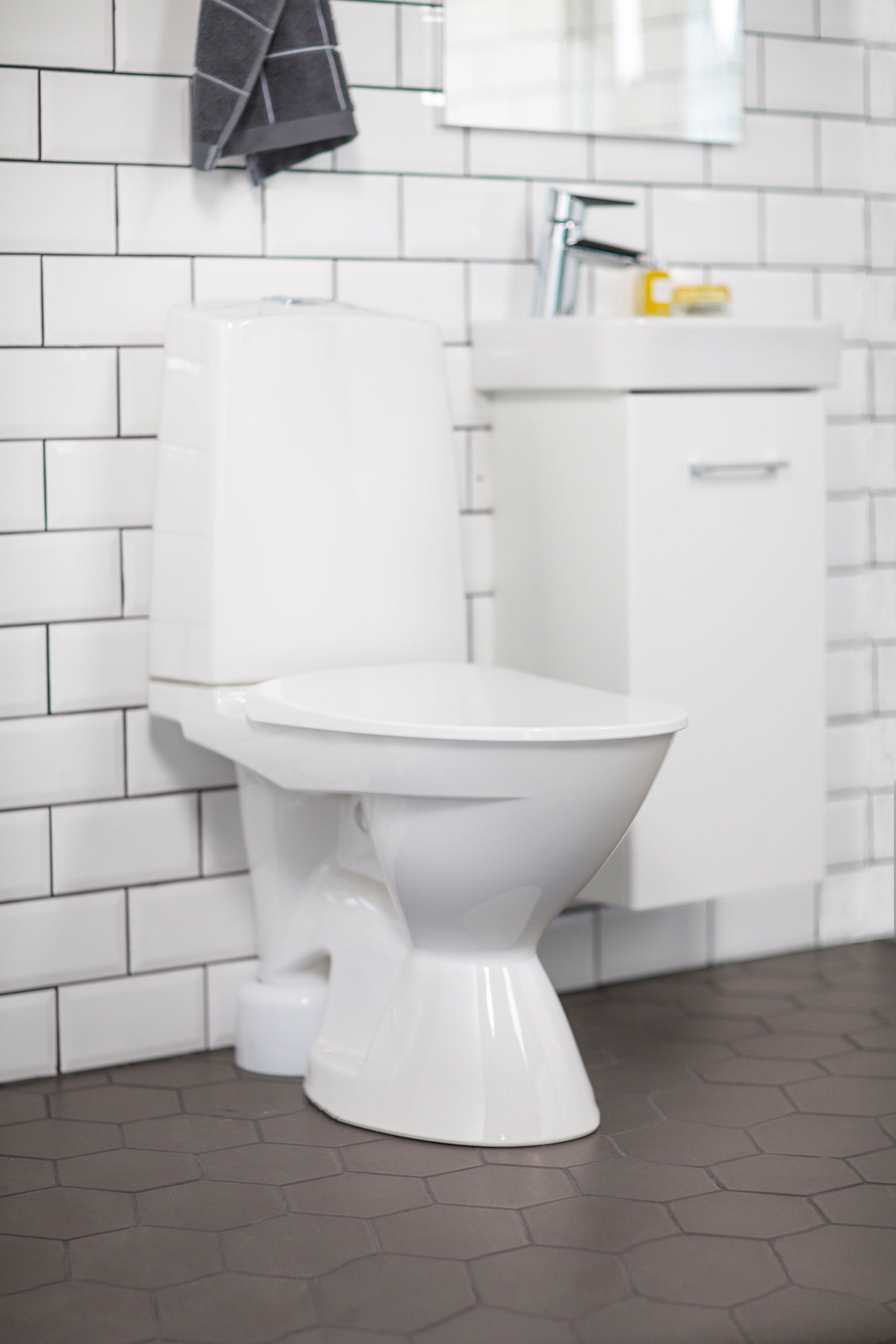 Wc-istuin IDO Glow 63 peruskorjaus 2-t ilman kantta 3836301101