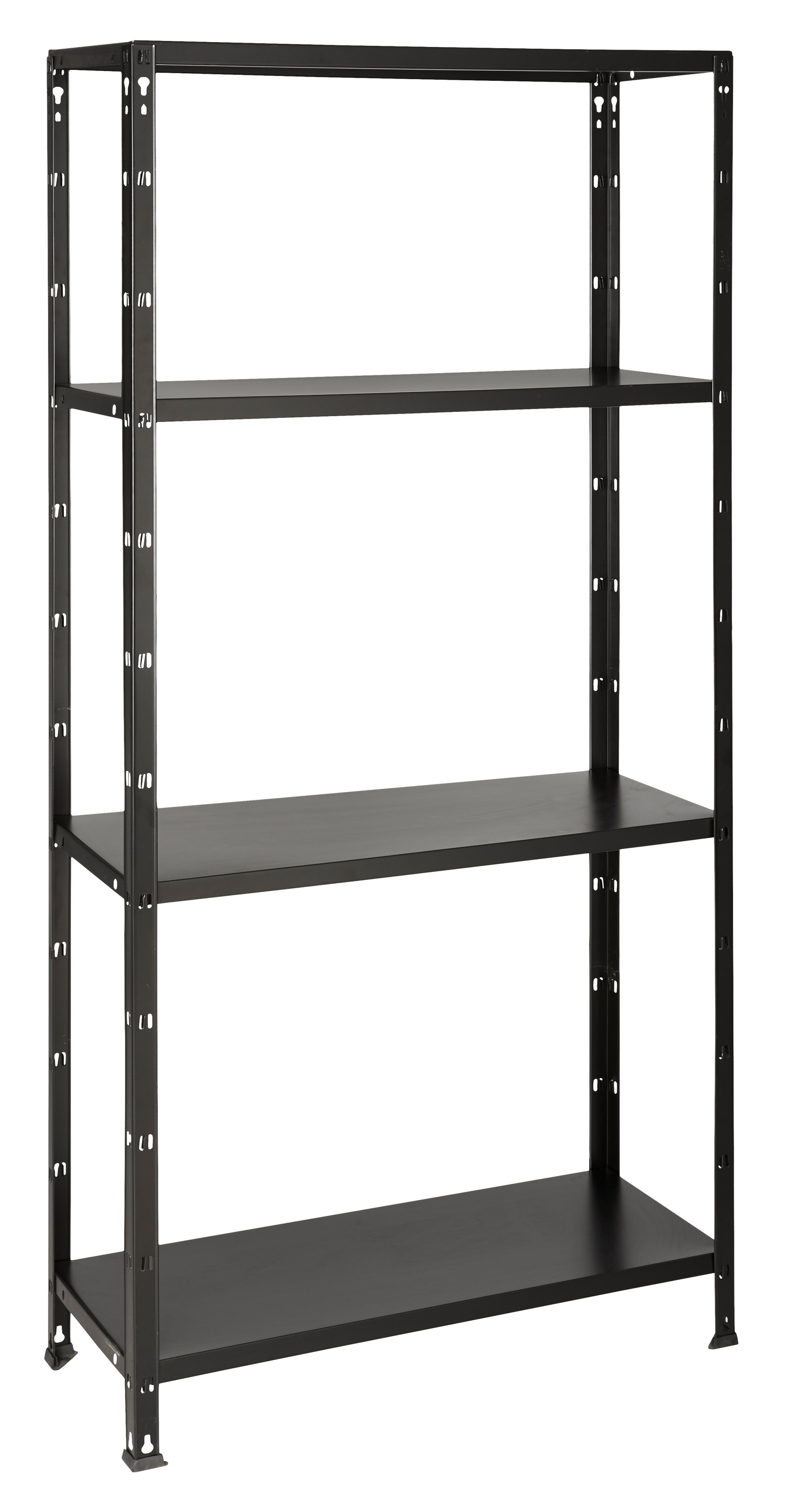 Varastohylly Goodiy 150x75x30cm mattamusta