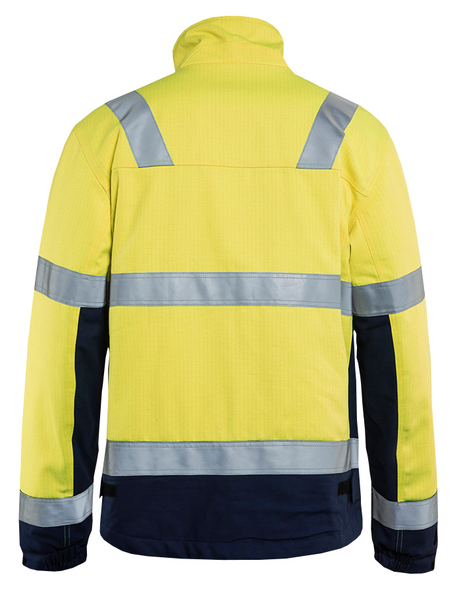 Talvitakki Blåkläder Multinorm 406915143389 keltainen/sininen