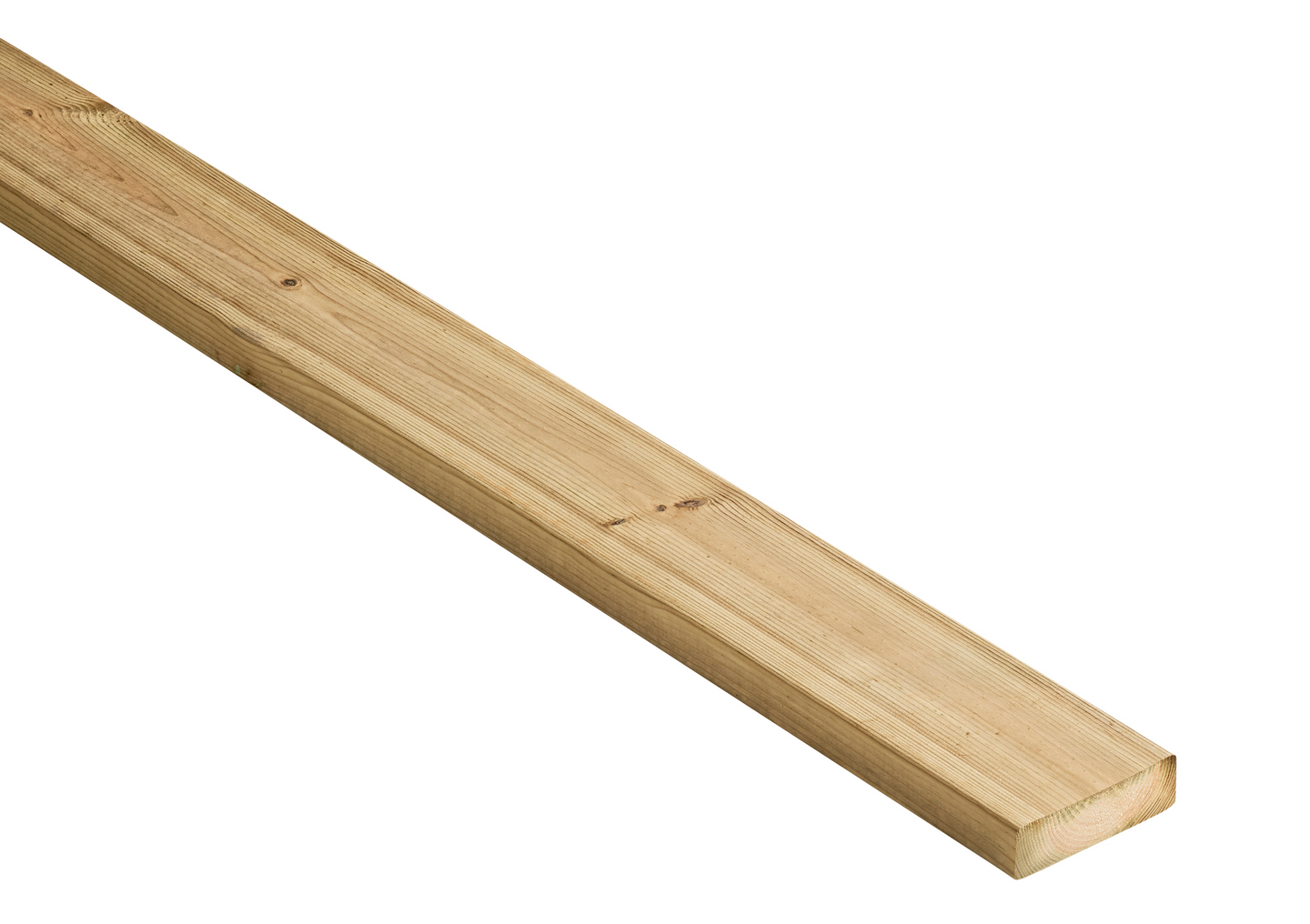 Terassilauta PROF kestopuu vihreä sileä 28x95 NTR/AB 3-6 metriä