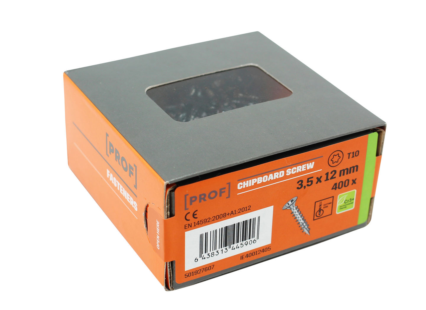 TRÄSKRUV T10 3,5X12 FZB 200ST PROF