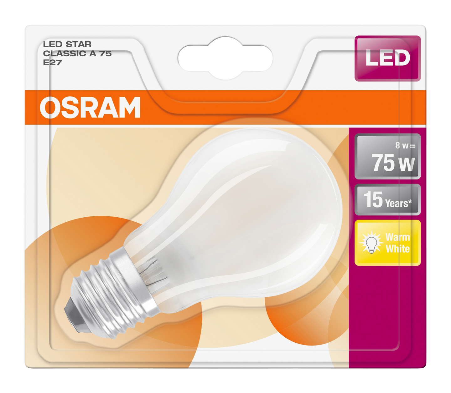 Led-lamppu Osram GL 1055lm FR 827 E27