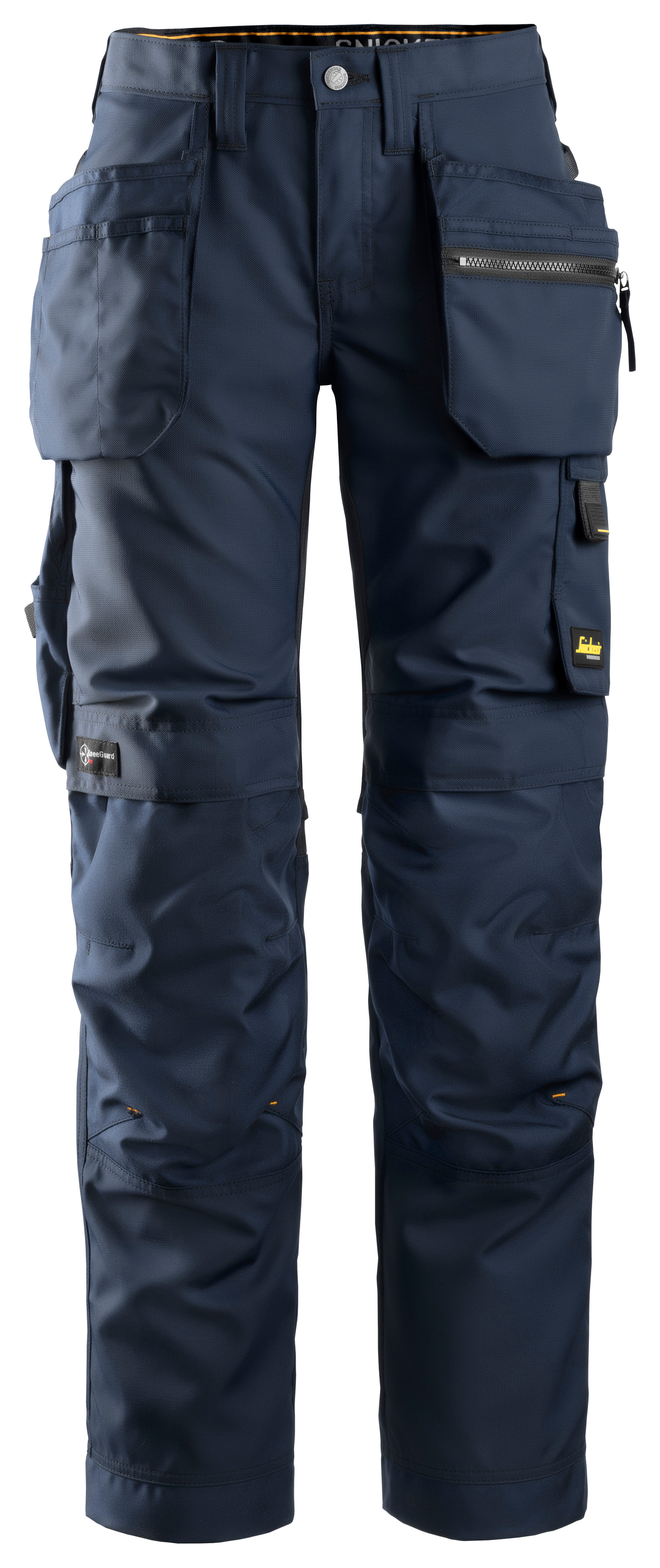 Housut Snickers AllroundWork+ riipputaskuilla naisten 6701 Navy-musta