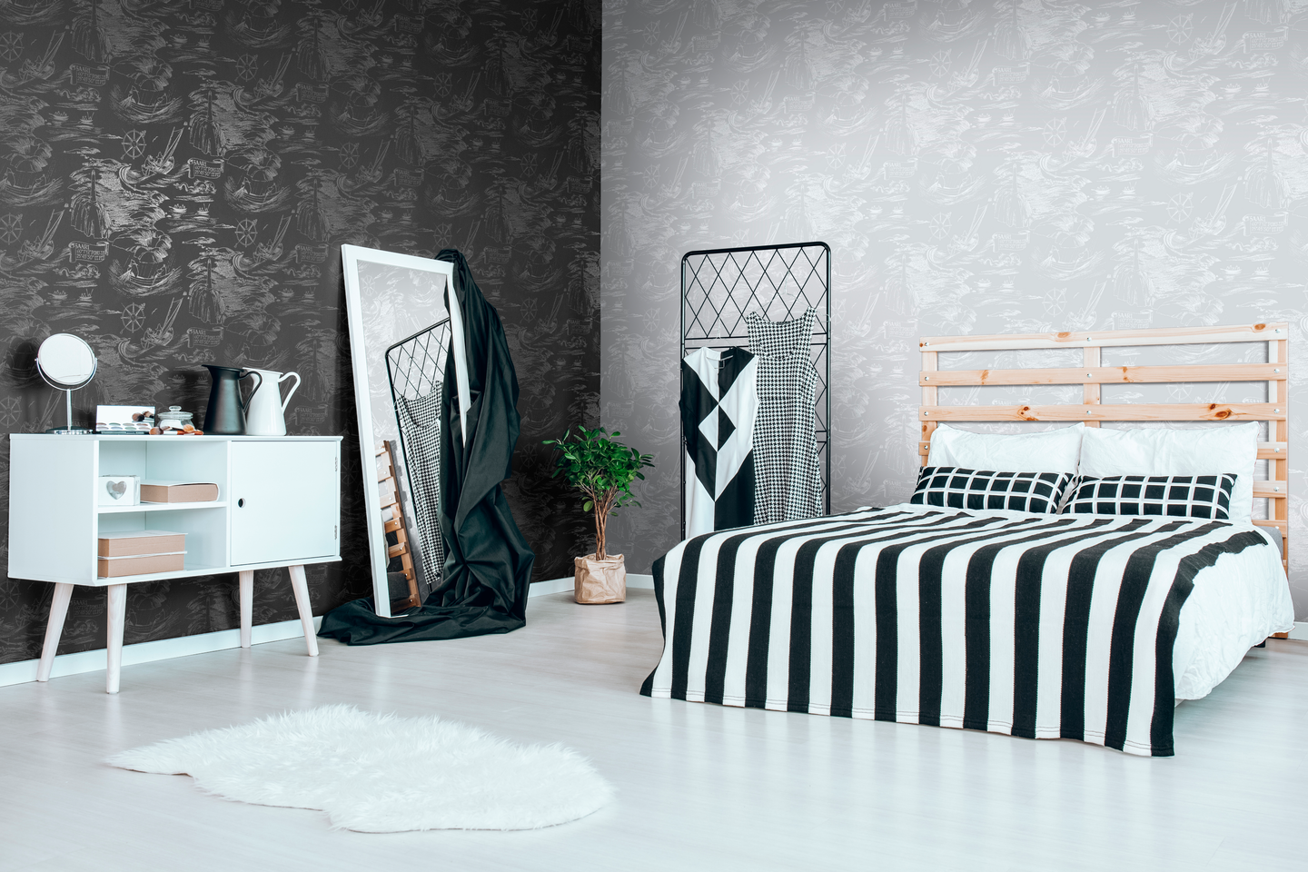 Tapetti Sandudd Muumi 5355-1 kuitu 10,05m