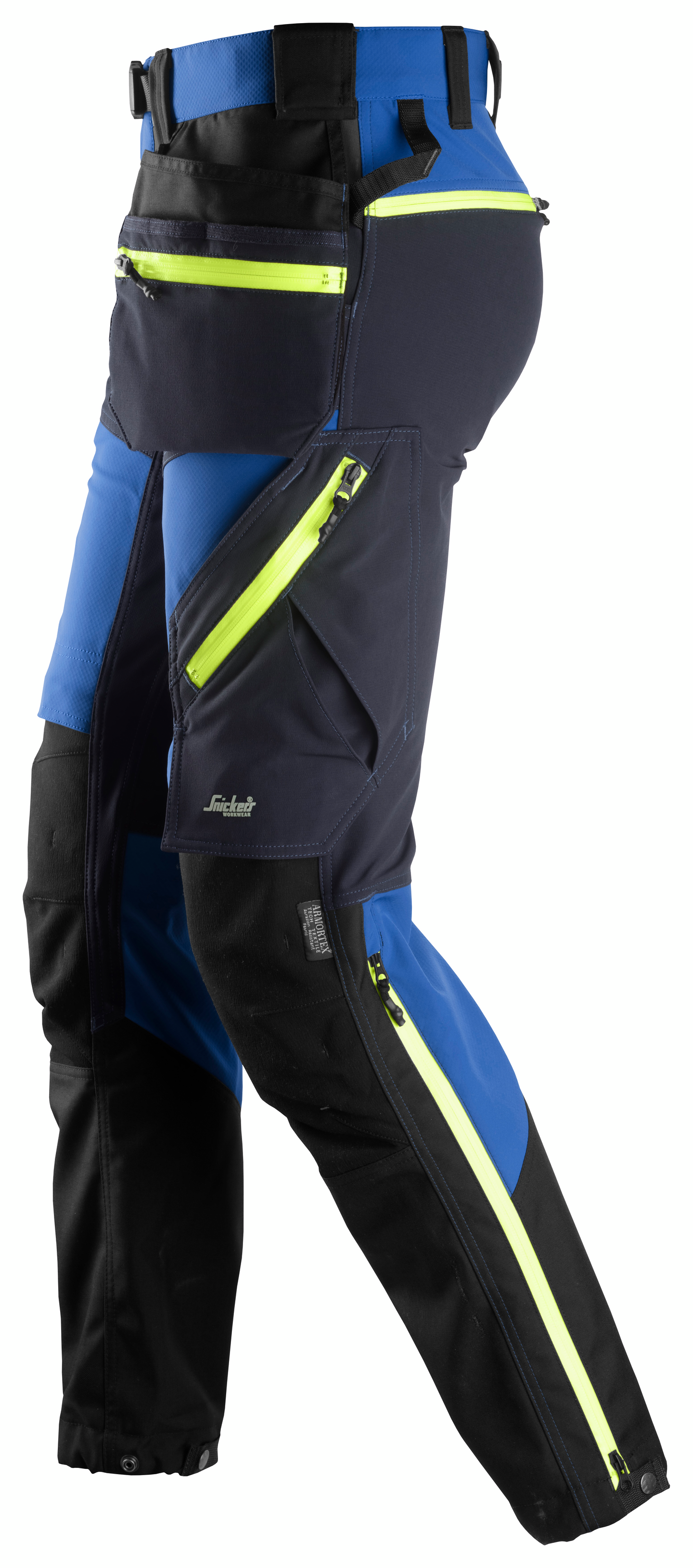 Housut Snickers FlexiWork+ Softshell Stretch riipputaskut 6940-5695