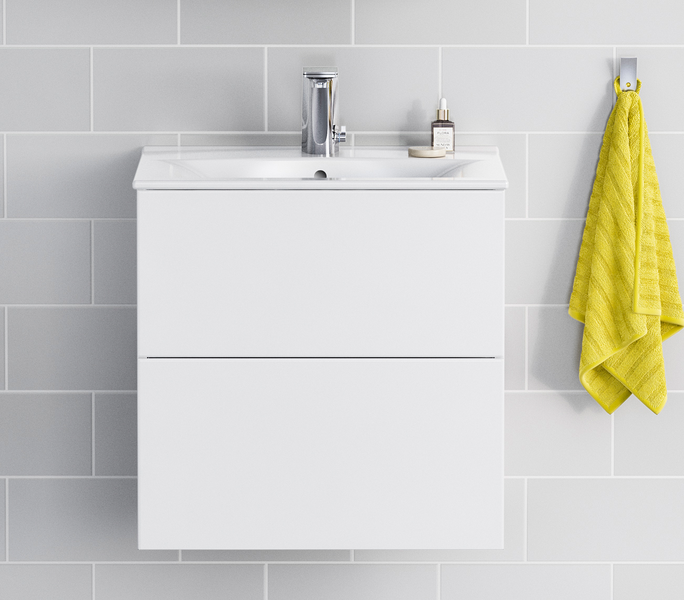 Allaskaappi IDO Elegant L60 K60 S46,6cm valkoinen