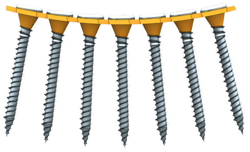 Nauharuuvi SPIT EK HiLo 4,2x42mm sähkösinkitty 1000kpl 154149