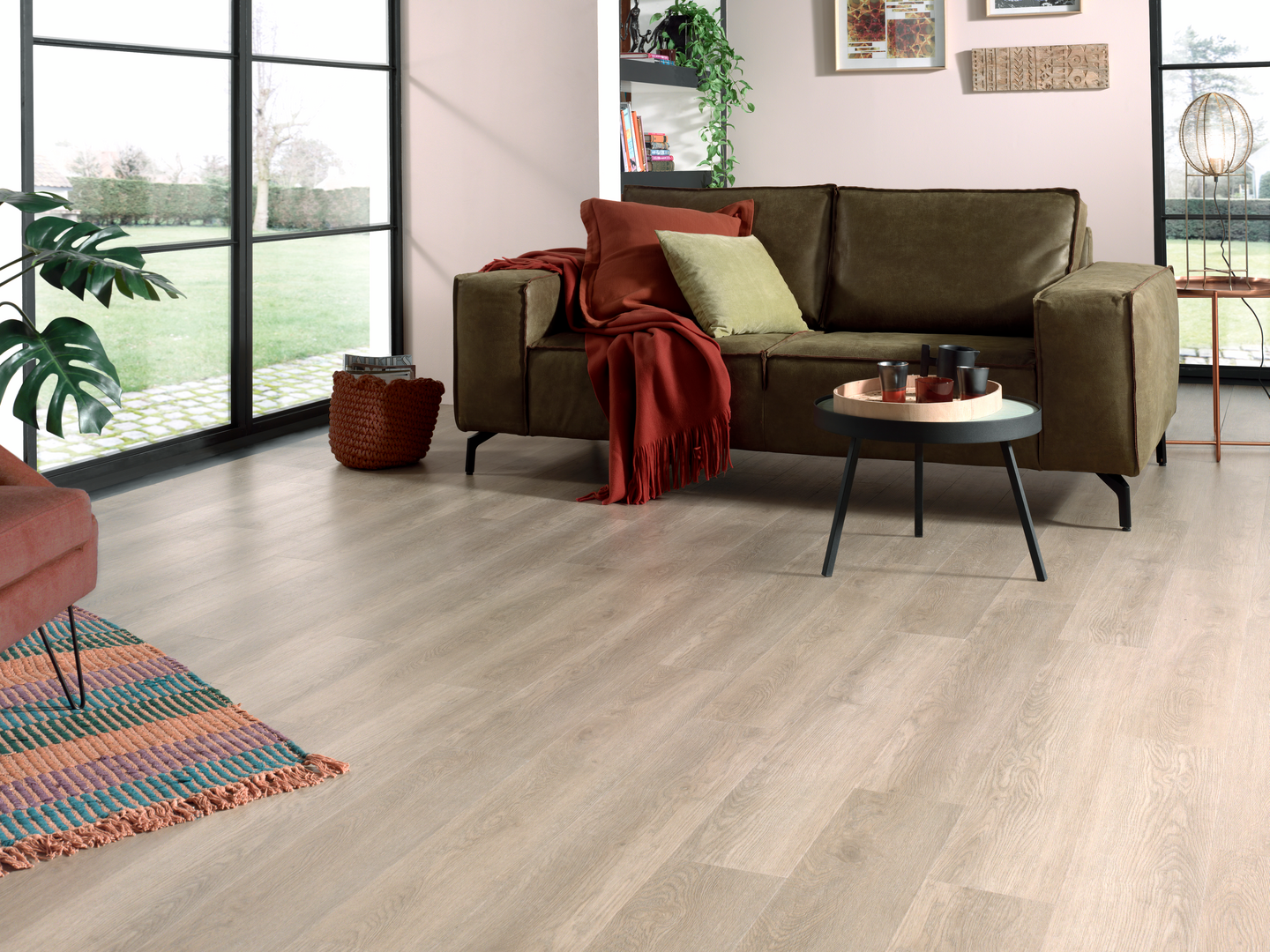 Vinyylilankku Ivalo Oat iva-2696 2,348m²