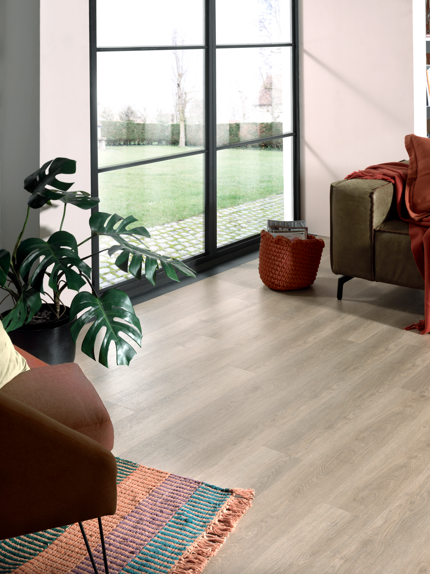 Vinyylilankku Ivalo Oat iva-2696 2,348m²