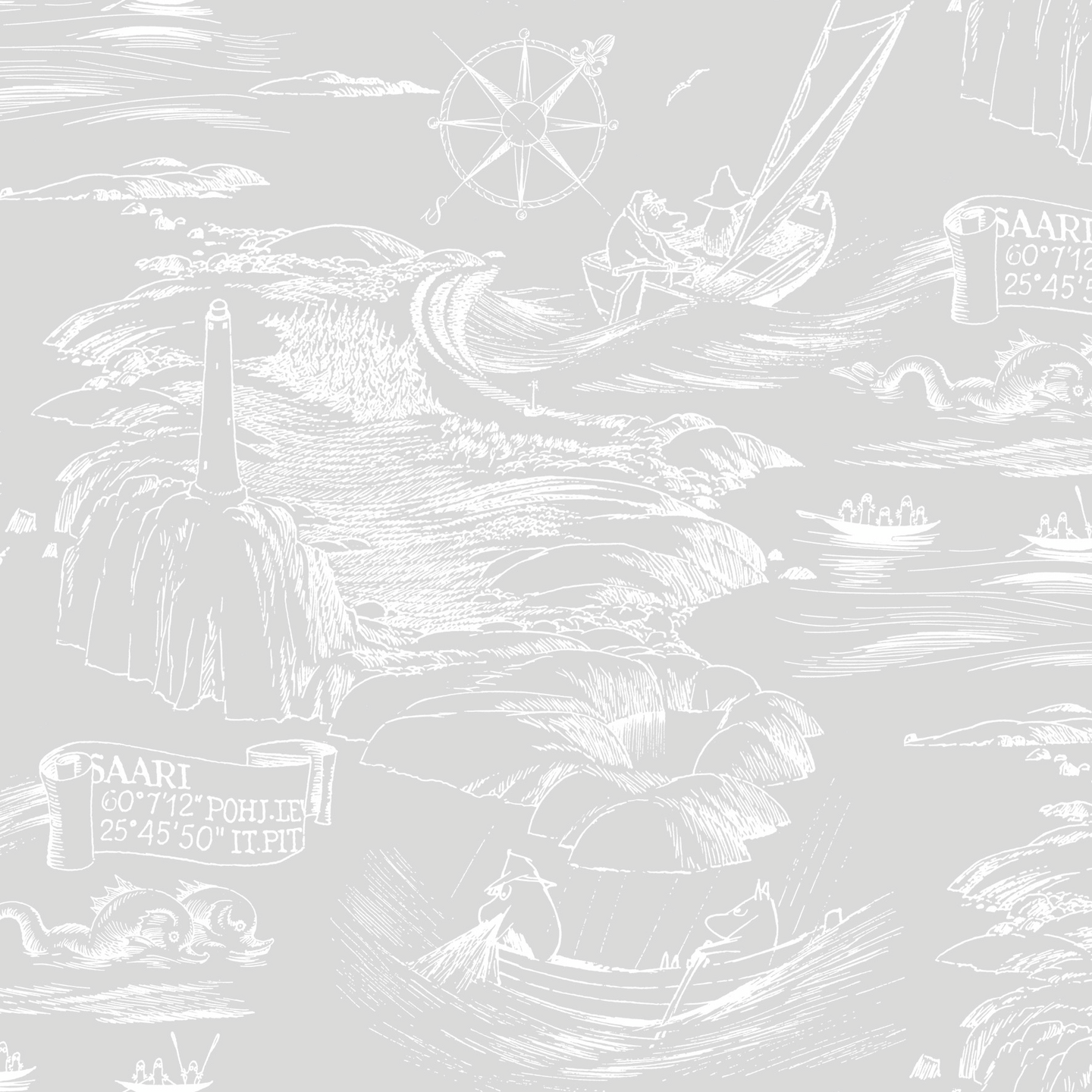 Tapetti Sandudd Muumi 5355-7 kuitu 10,05m