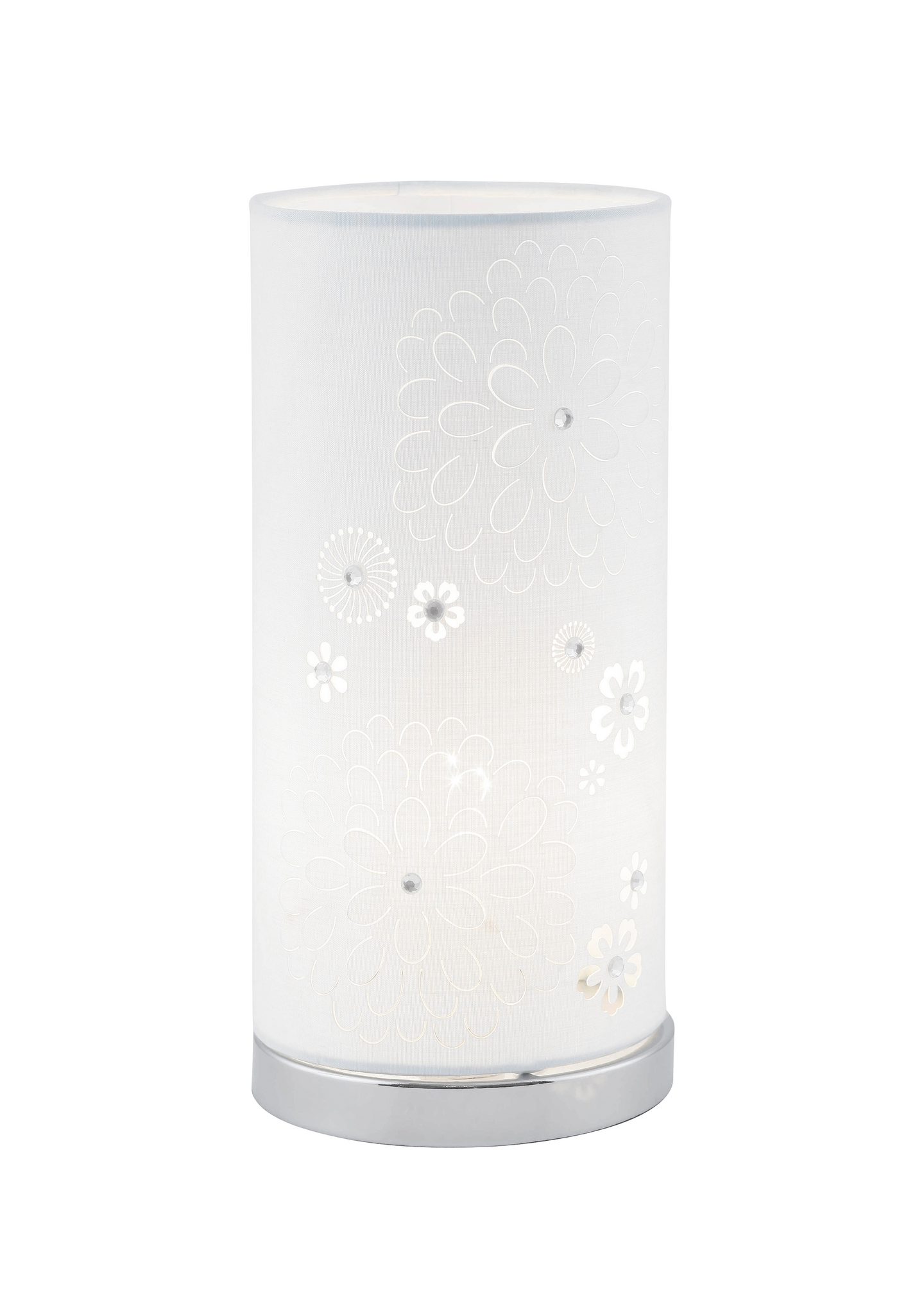 Pöytävalaisin Sessak Carina luonnonvalkoinen