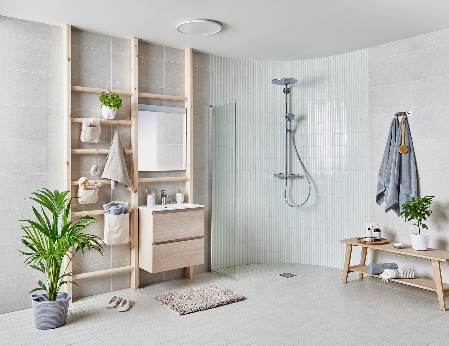 Allaskaappi Cello Sea 60cm vaalea tammi