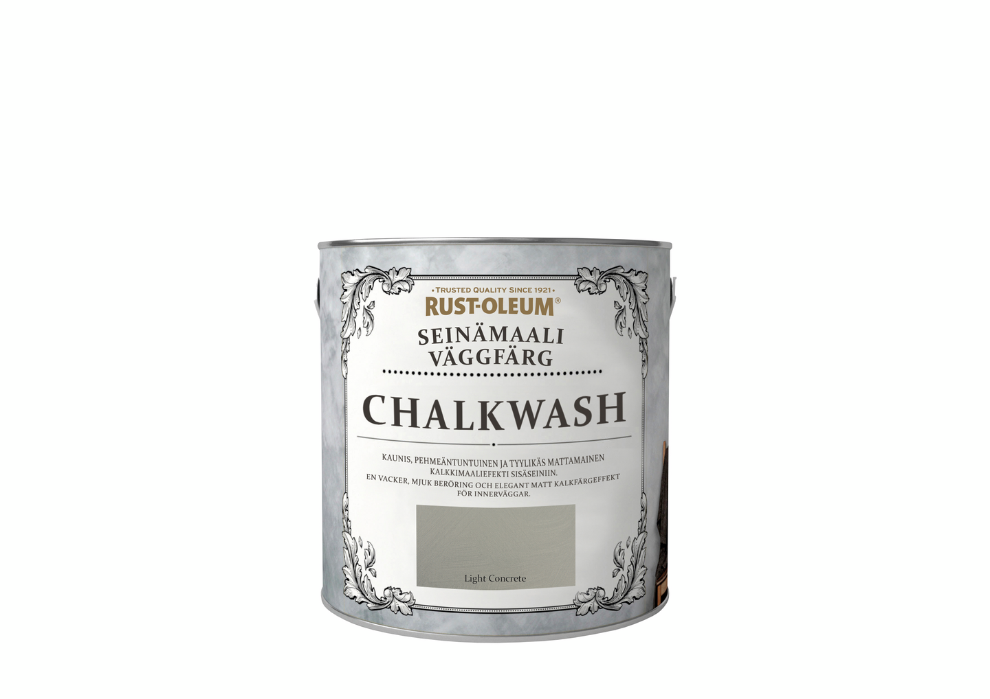 Rust-Oleum Seinämaali Chalkwash 2,5l Light Concrete