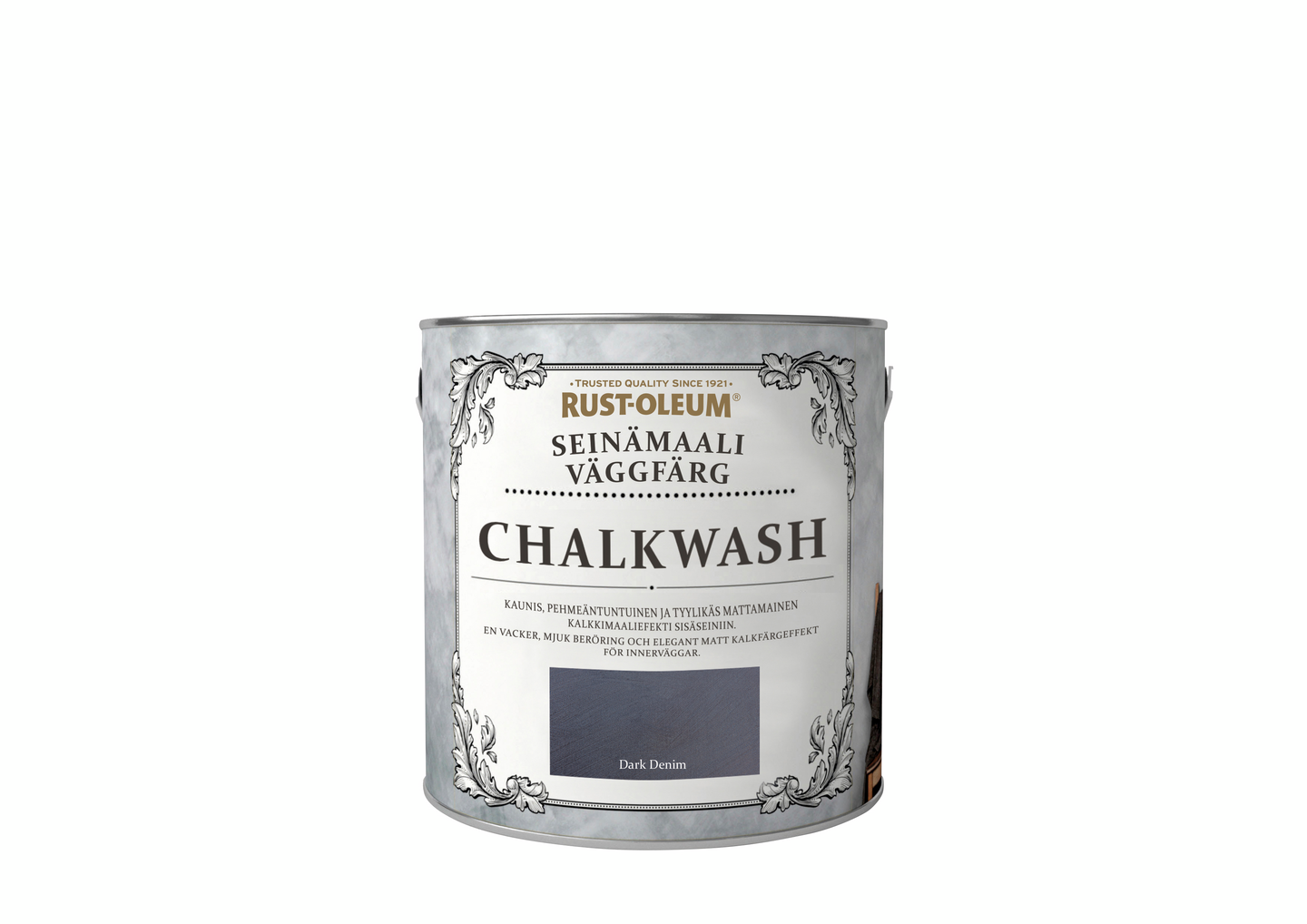 Rust-Oleum Seinämaali Chalkwash 2,5l Dark Denim