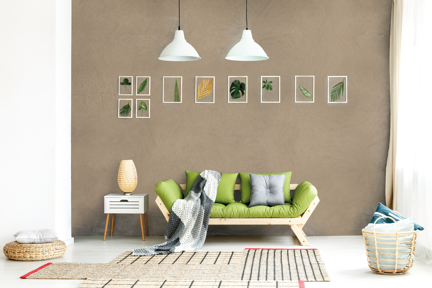 Rust-Oleum Seinämaali Chalkwash 1l Taupe