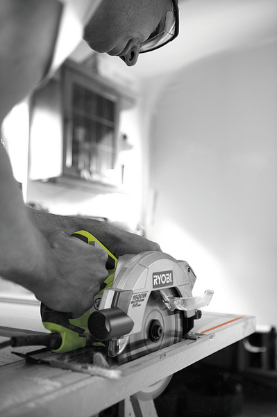 Pyörösaha Ryobi RCS1600-KSR 1600W 190 mm 66 mm ohjainkisko
