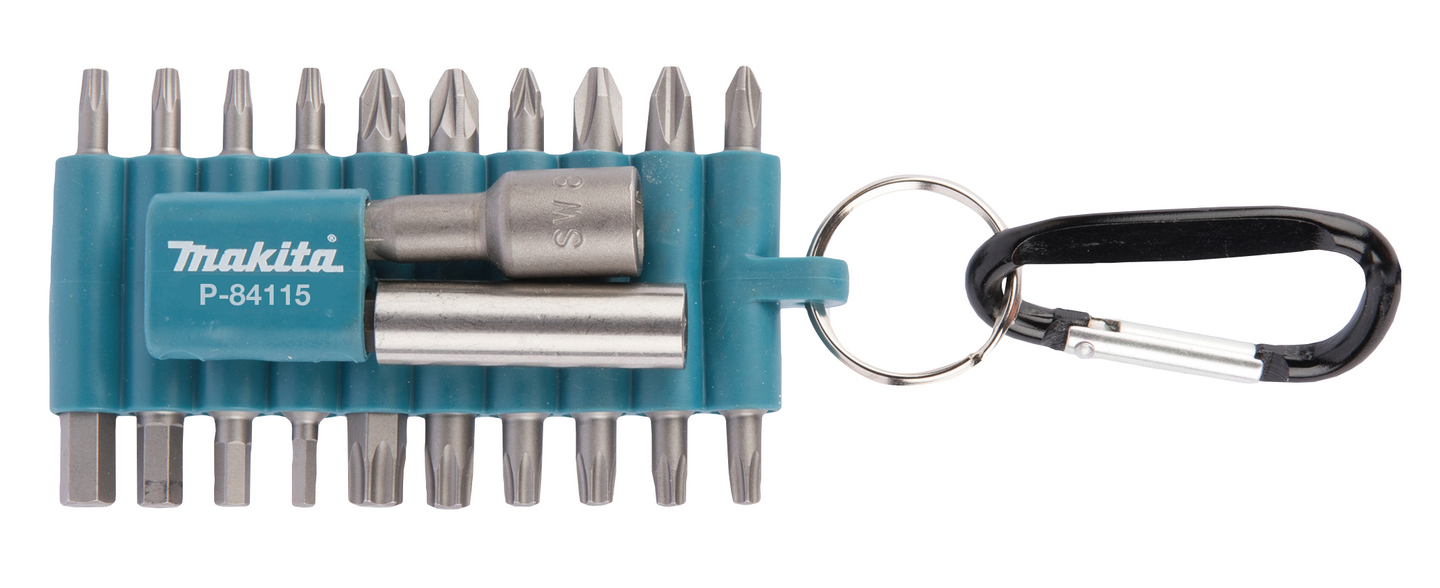 Ruuvikärkisarja Makita P-84115 22-osaa Torx/PH/PZ/kuusio 25mm