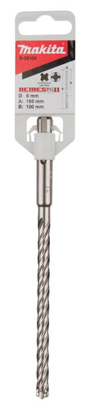 Poranterä Makita SDS+ 8x165mm 4-leikkuinen Nemesis2