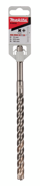 Poranterä Makita SDS+ 12x210mm 4-leikkuinen Nemesis2