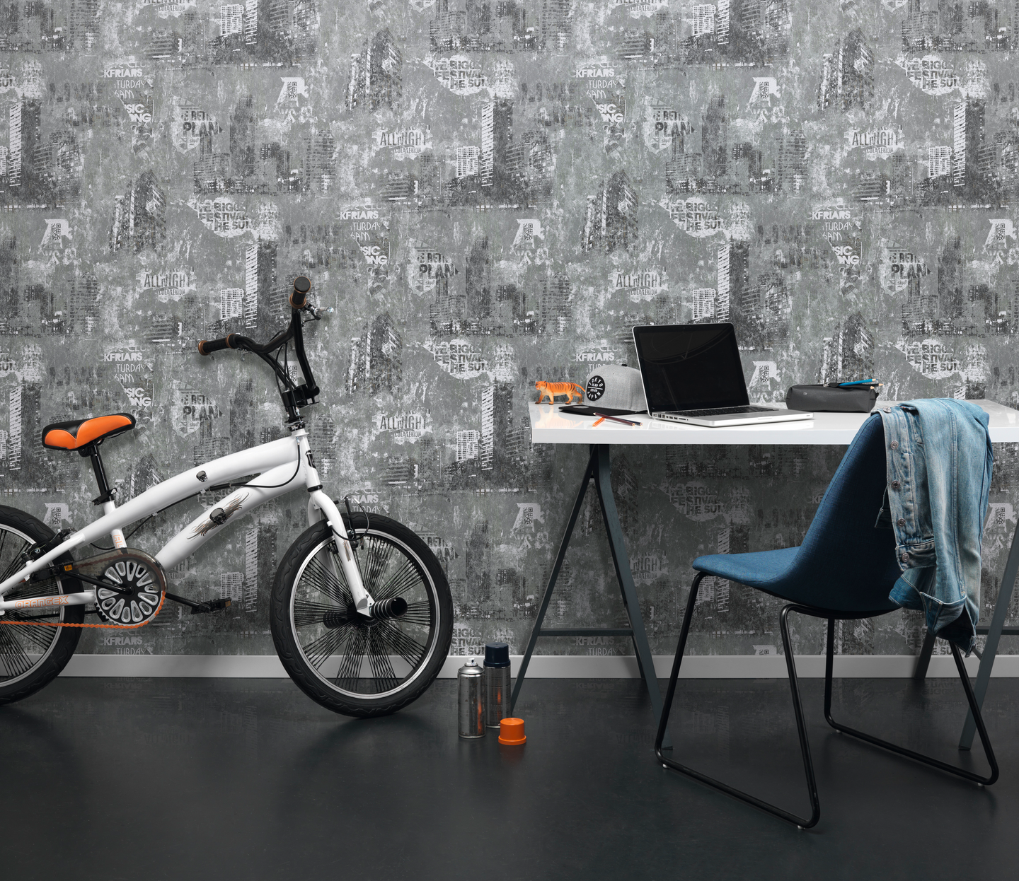 Tapetti Rasch 2023 821215 vinyyli/kuitu 10,05m