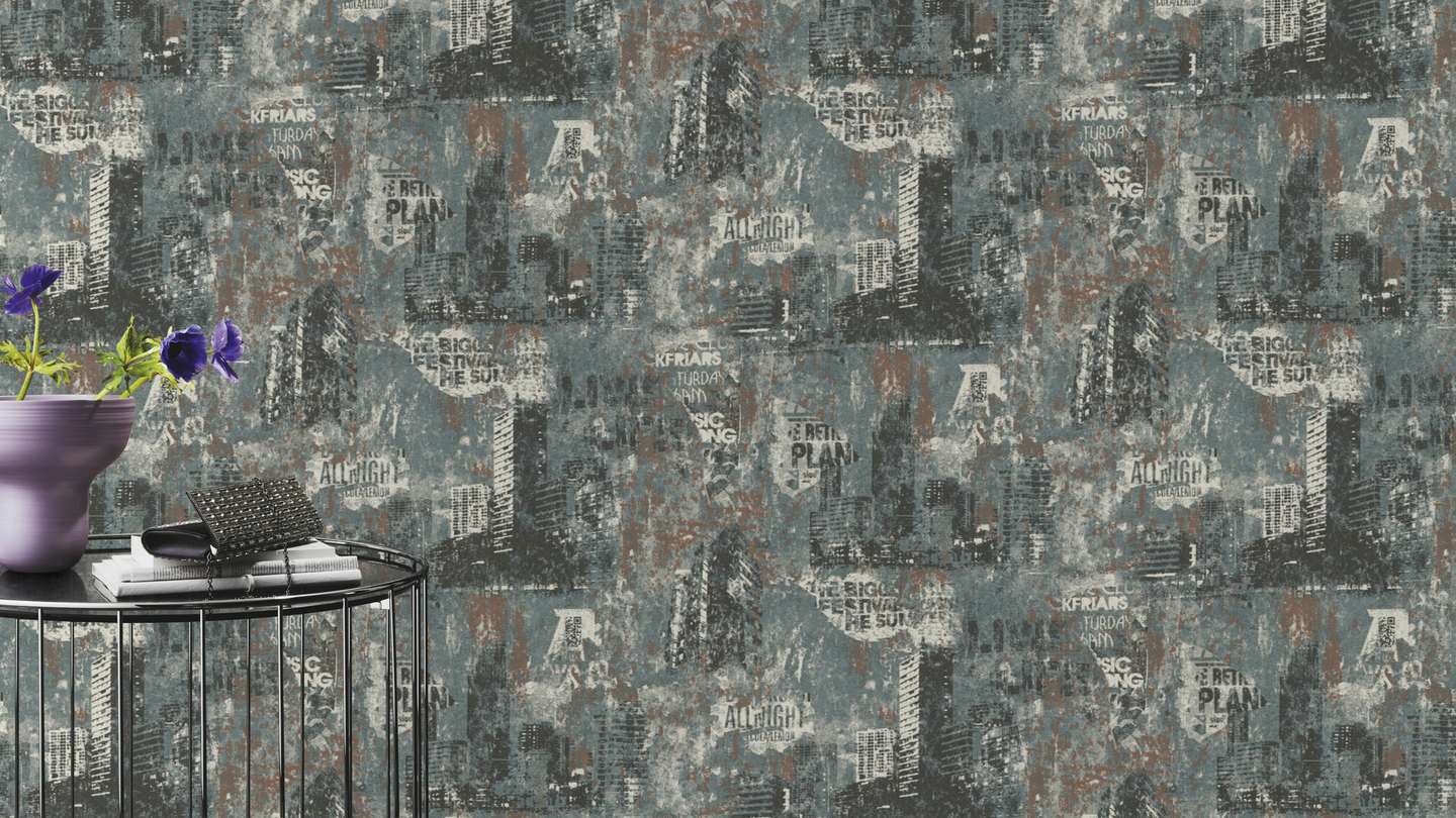 Tapetti Rasch 2023 821215 vinyyli/kuitu 10,05m