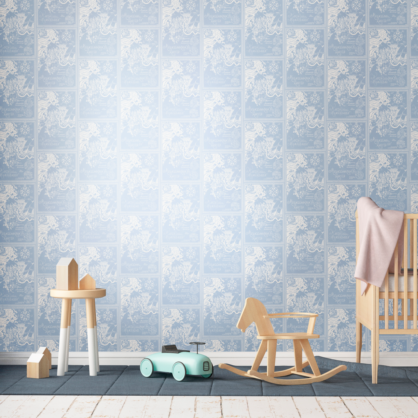 Tapetti Sandudd Muumi 5348-5 kuitu 10,05m