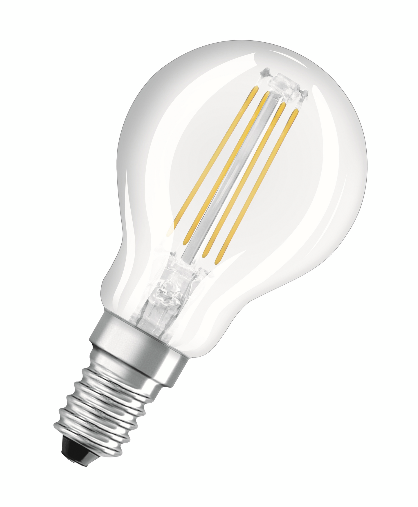 Led-lamppu Bellalux P40 470lm 827 E14 Filament 2kpl