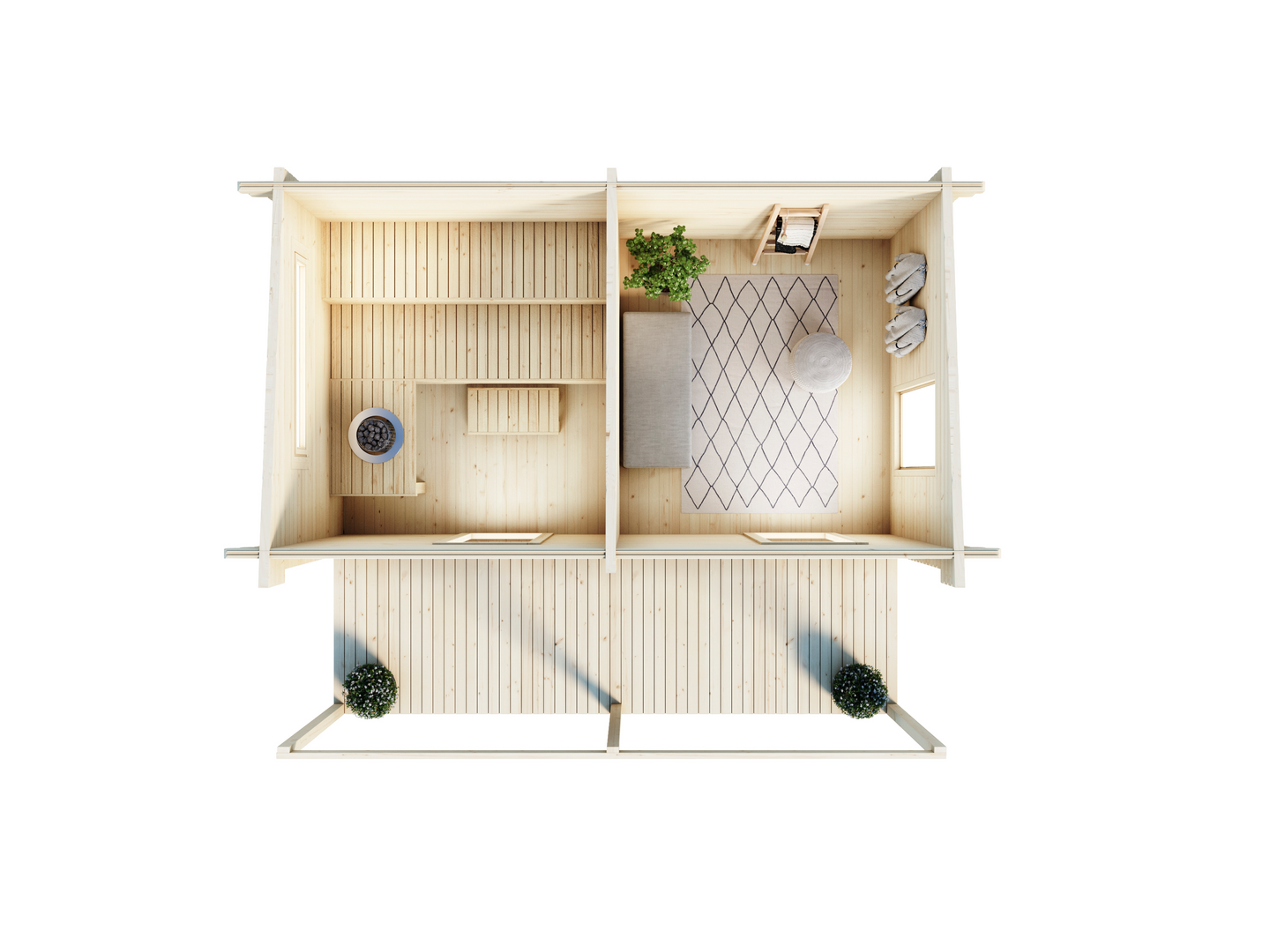 Pihasauna Luoman Kihu 13m²