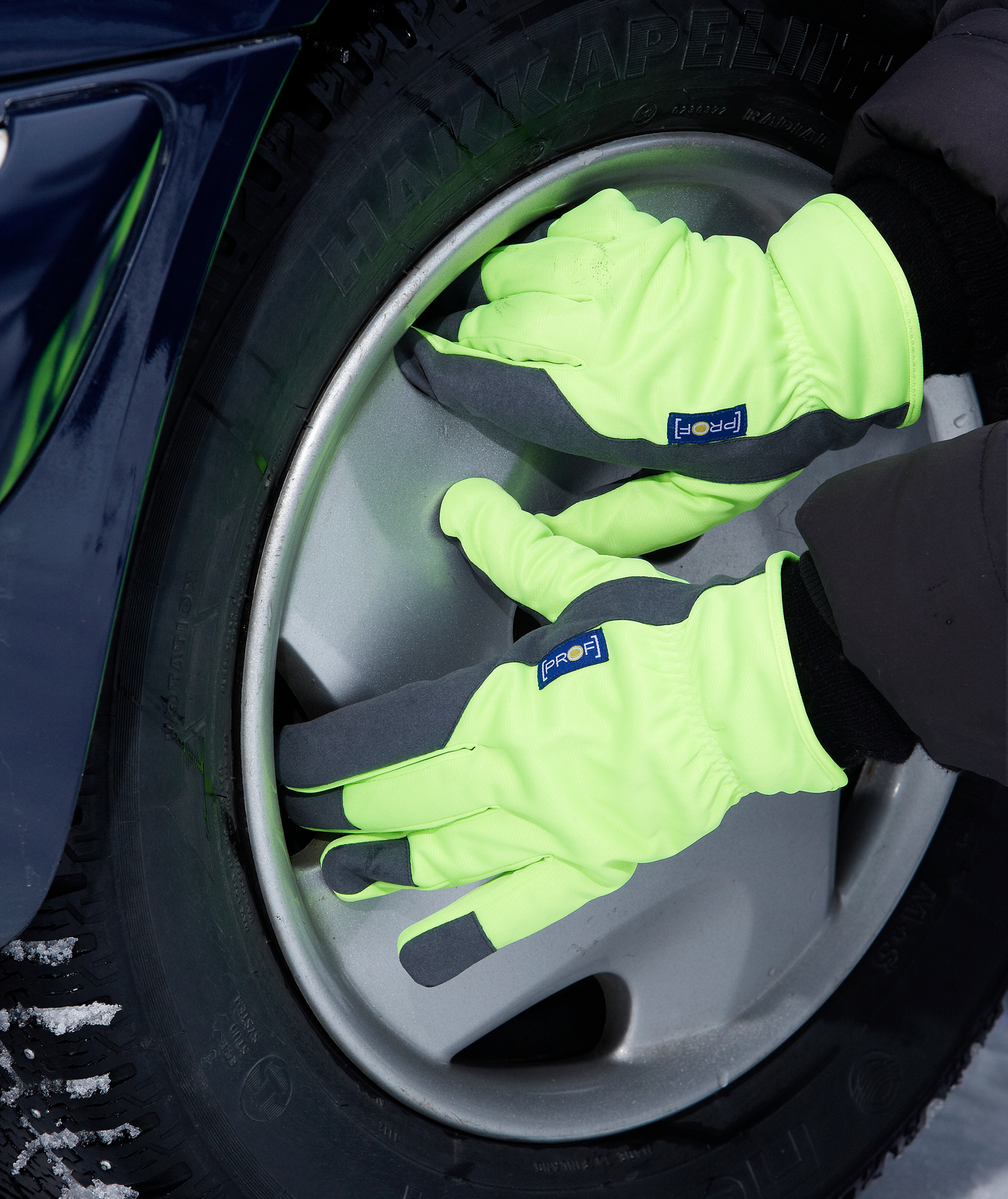 Työkäsineet PROF Winter Flash WIF18 Hi-vis