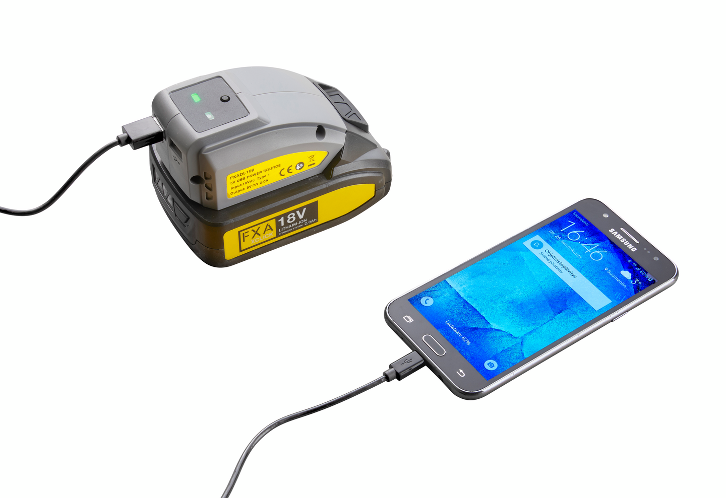 Usb-adapteri FXA 18V XCLICK 2 porttia