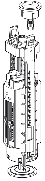 Wc-varaosa Gustavsberg GB19299N2953 pohjaventtiili Duo T2 istukka