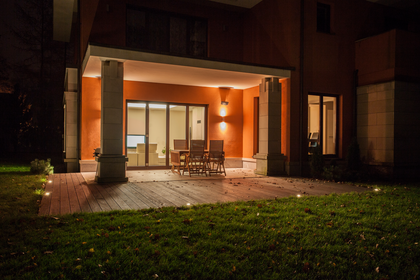 Terassivalosarja Led Energie 4x0,4W 3000K IP44/IP65