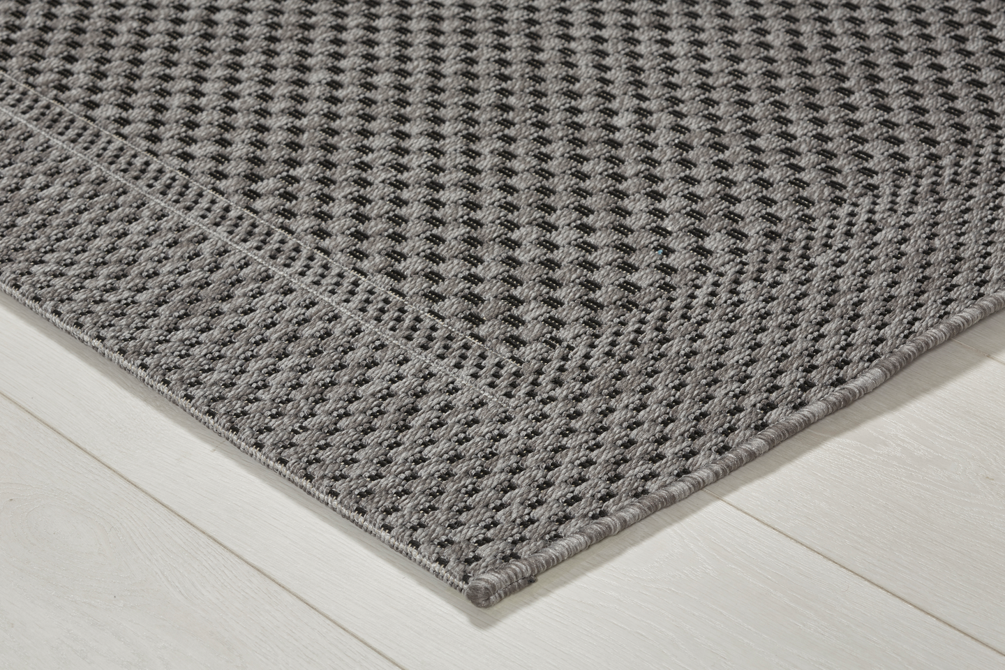 Terassimatto Cello Grace 80x240cm mustaharmaa 39119/358