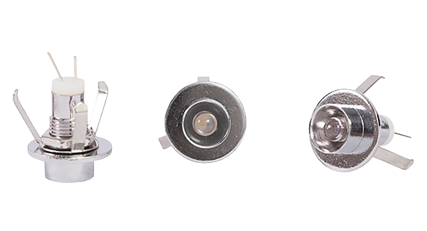 Lisävalaisin Led Energie-valosarjaan 3500K 5m johto 3kpl hopea