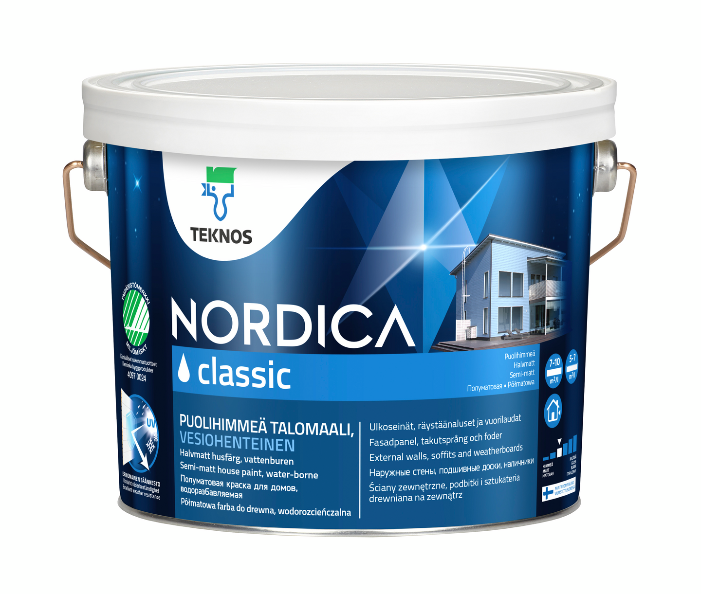 Nordica Classic Talomaali 2,7l PM5 punainen