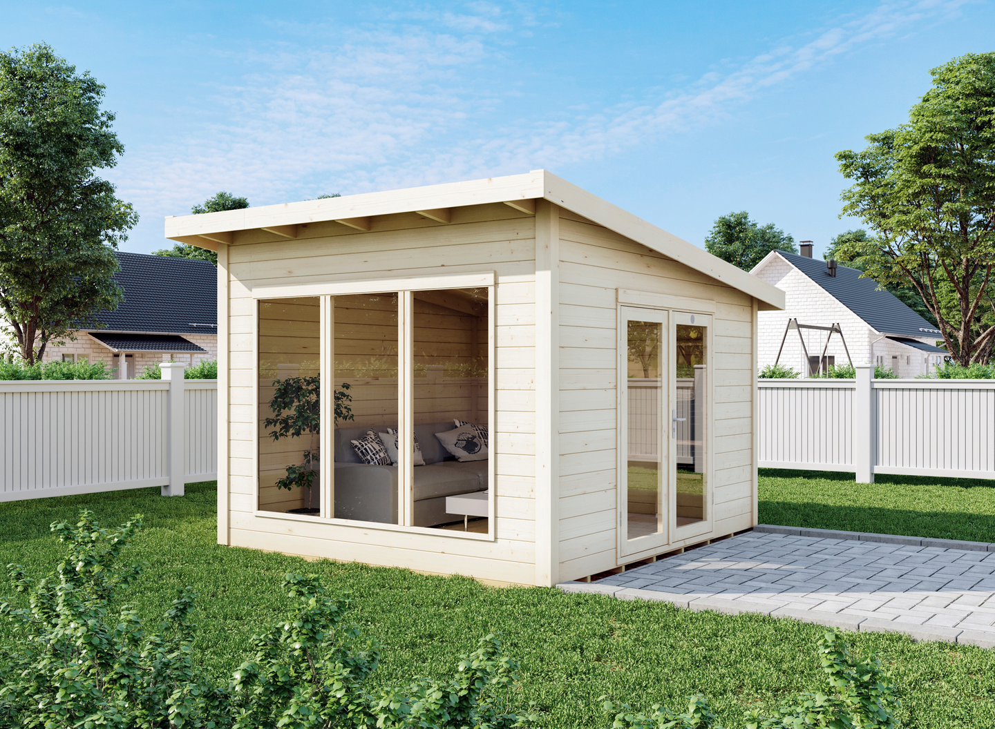 Kesäkeittiö Luoman Lillevilla 458 Tuomi 9,9m²