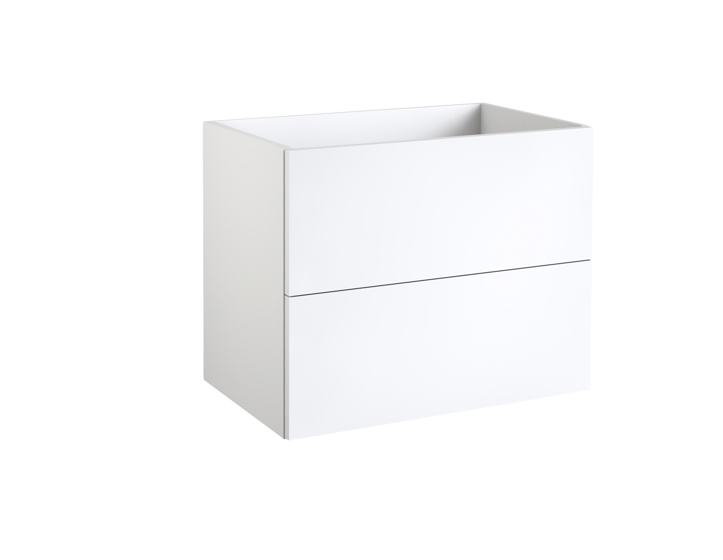 Allaskaappi Cello Wave L59cm S38cm valkoinen 2 vetolaatikkoa