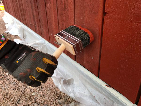 Punamultasivellin Falu Rödfärg 120x40mm