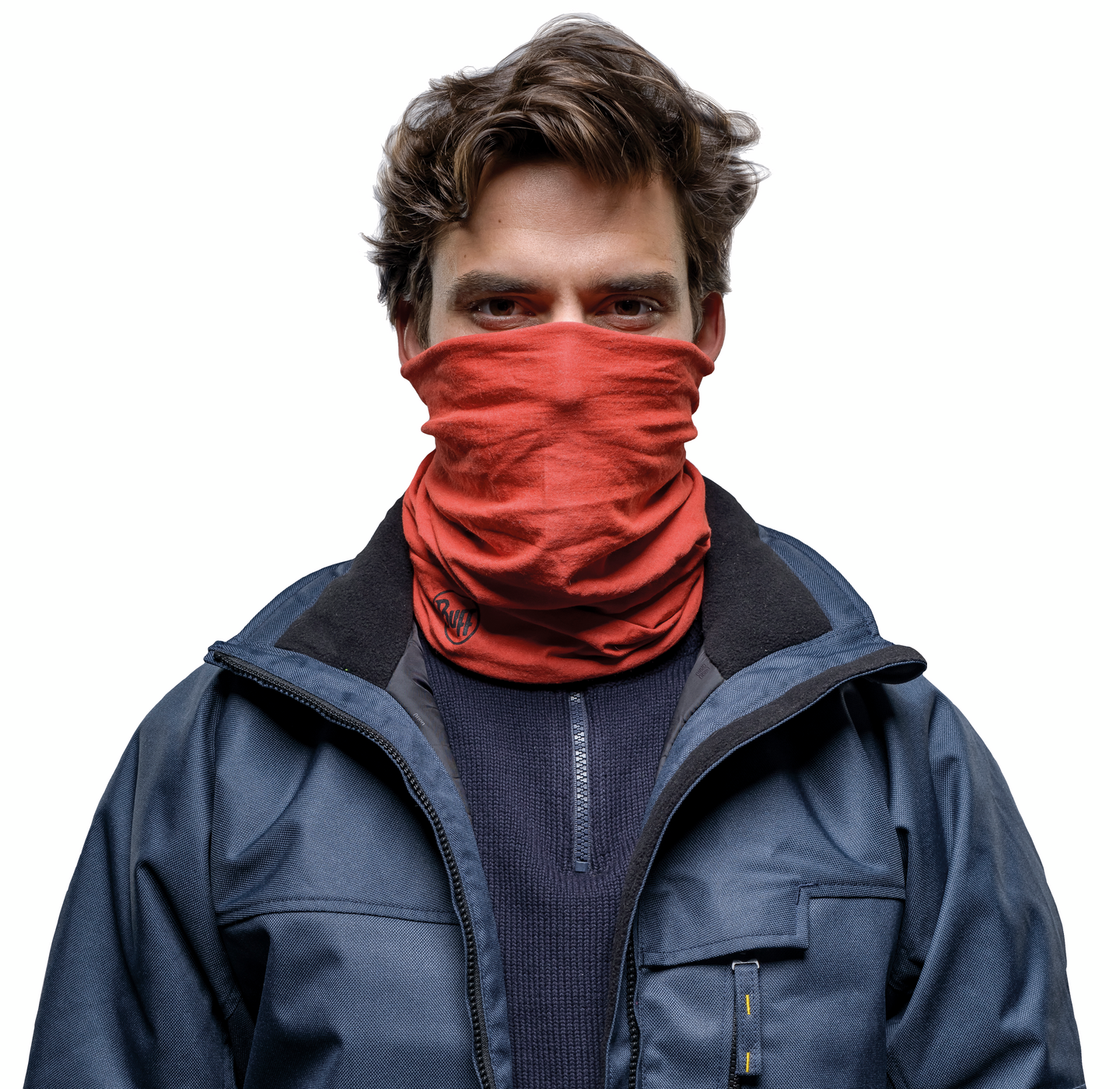 Tuubihuivi BUFF Professional Fire Resistant punainen