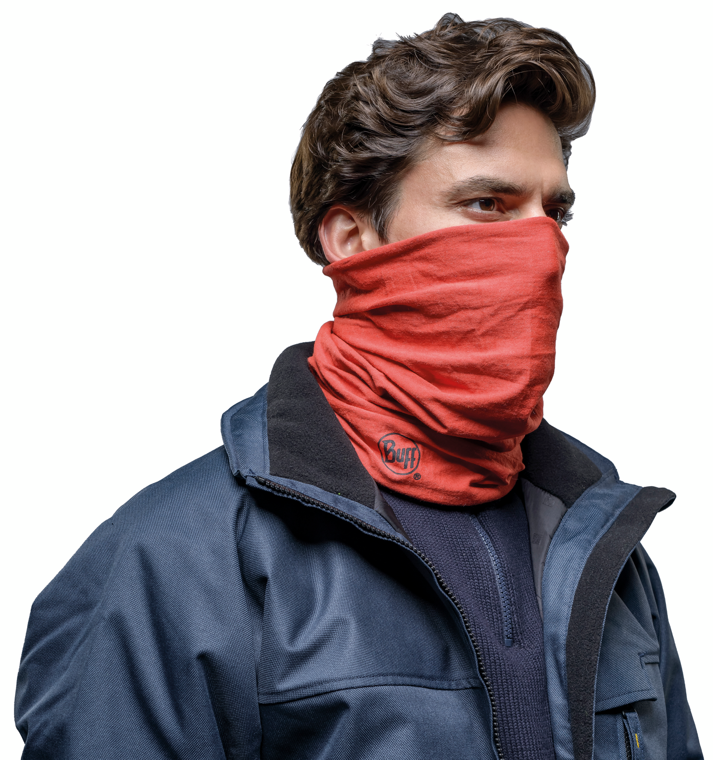 Tuubihuivi BUFF Professional Fire Resistant punainen