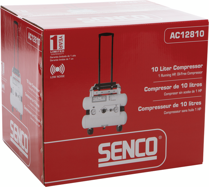 Kompressori Senco AC12810 230V 0,75kW 10l säiliö